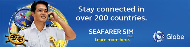 Globe Seafarer SIM.
