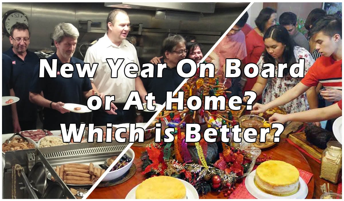 Celebrating New Year On Board or At Home? Which is Better?