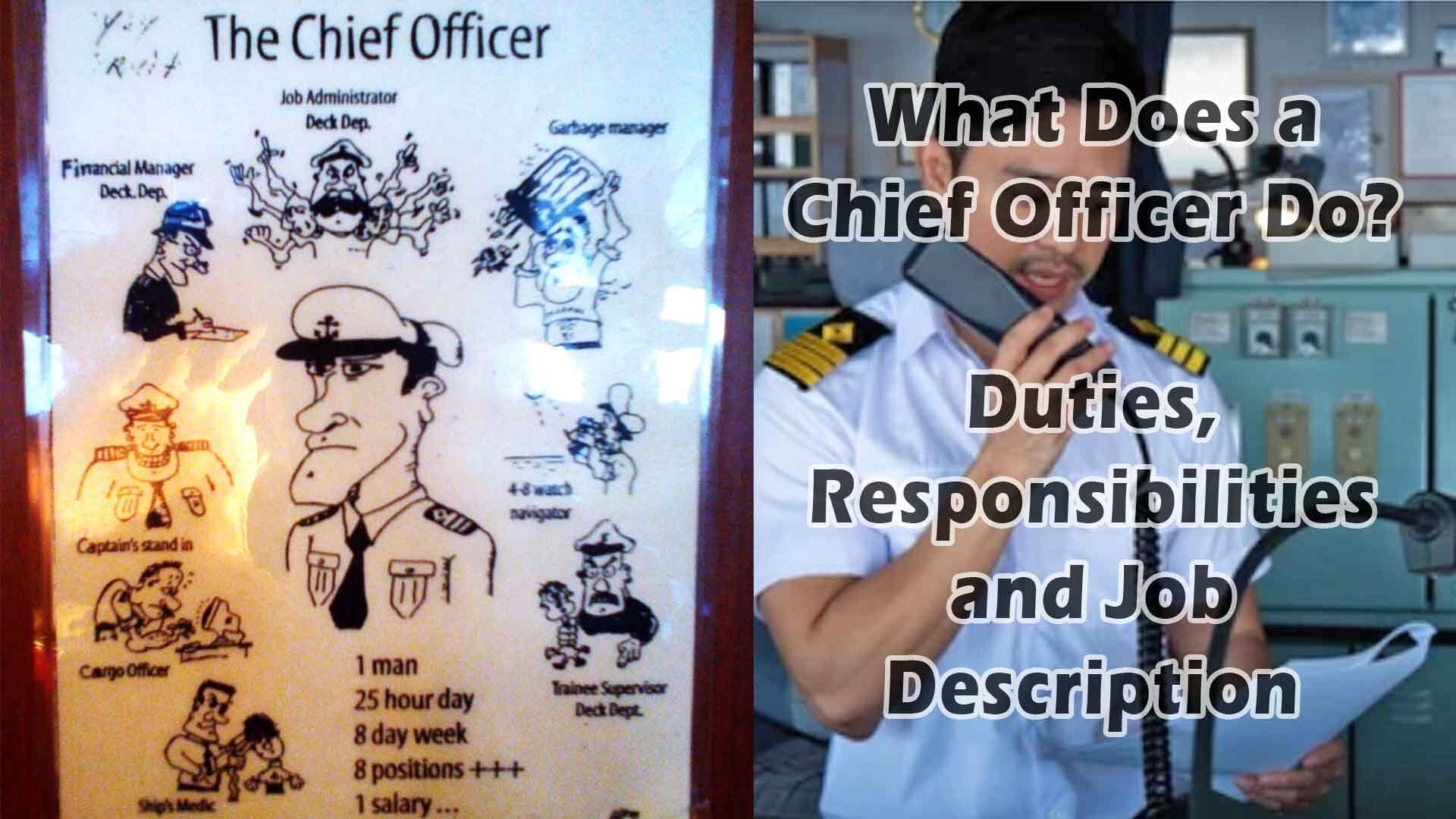 Chief Mate Duties, Responsibilities, and Salary