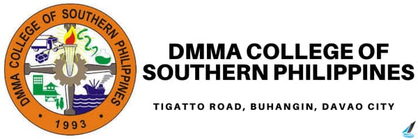 Logo of Davao Merchant Marine Academy.